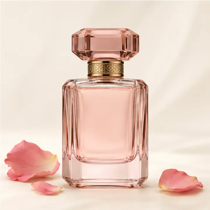 عطر ورد الزهري مع بتلات الورد